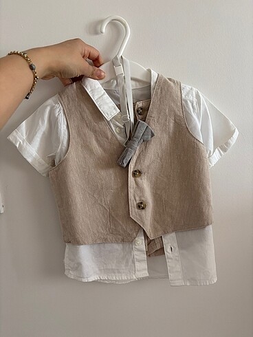H&M erkek bebek bayramlık takım