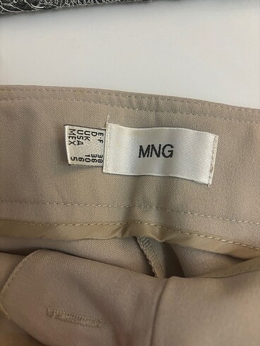 38 Beden Mango bej pantalon