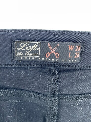28 Beden siyah Renk Loft Jean / Kot %70 İndirimli.