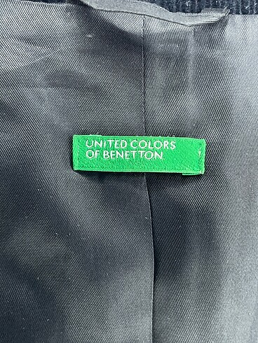 38 Beden lacivert Renk Benetton Blazer %70 İndirimli.