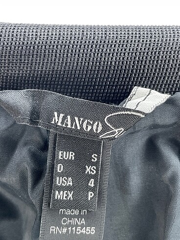 s Beden siyah Renk Mango Mini Etek %70 İndirimli.