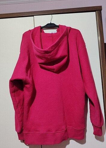Oversize Kapşonlu Hırka