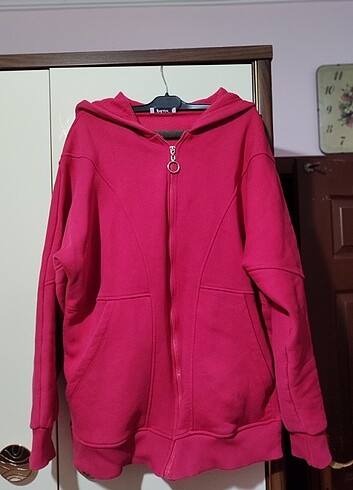 Diğer Oversize Kapşonlu Hırka