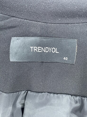 40 Beden siyah Renk Trendyol & Milla Blazer %70 İndirimli.