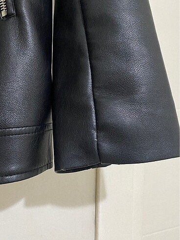 s Beden Stradivarius oversize deri ceket