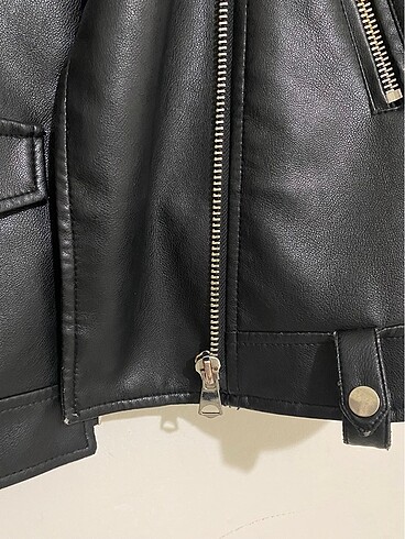 Stradivarius Stradivarius oversize deri ceket