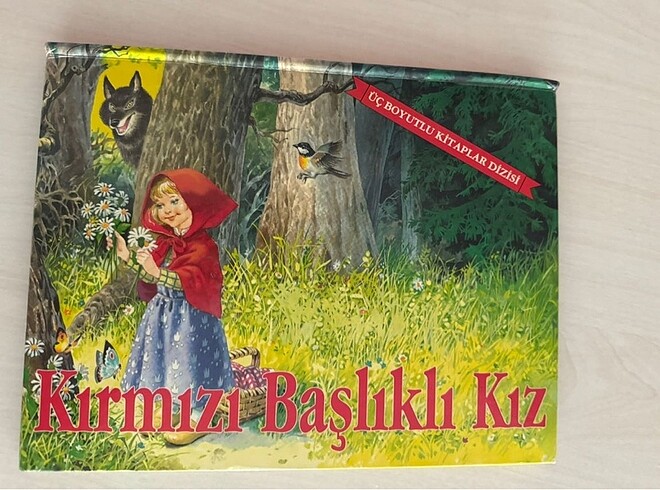 3 boyutlu çocuk kitabı