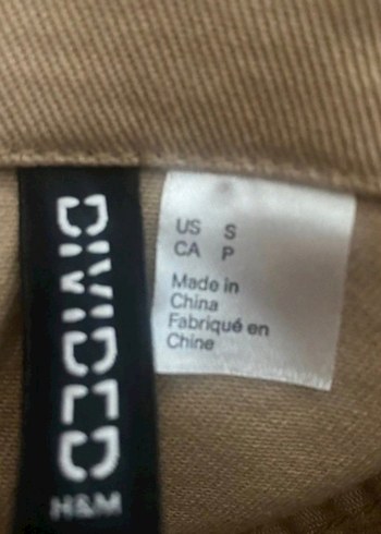 Düğmeli Bej Elbise - Görsel 3