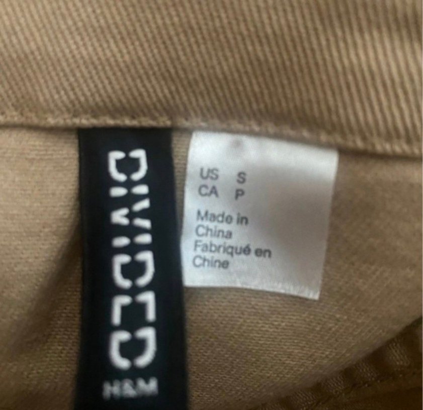 Düğmeli Bej Elbise - Görsel 3