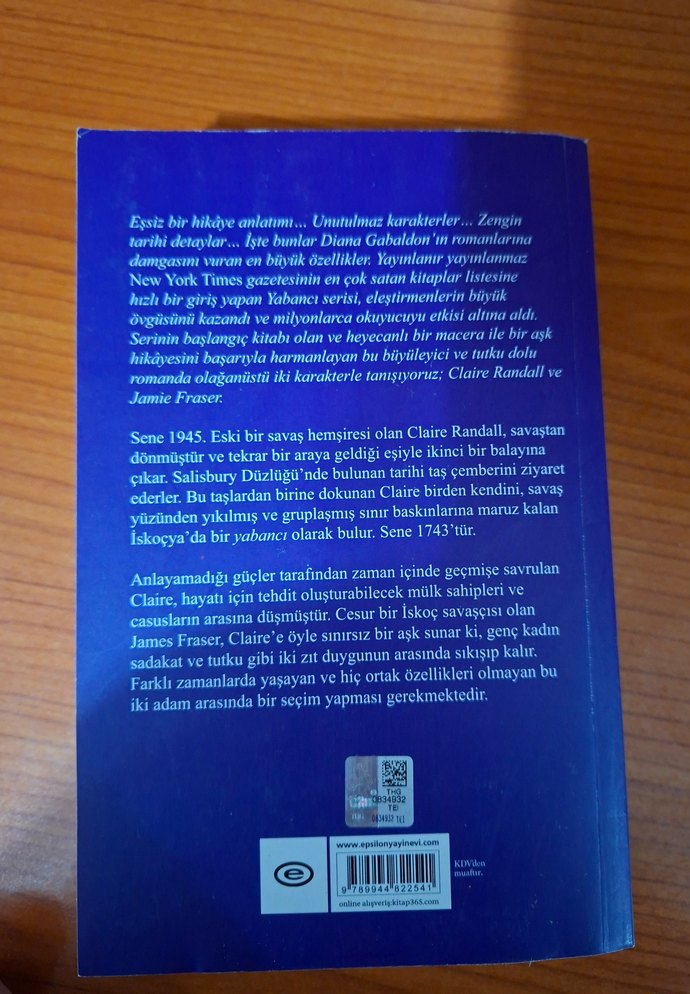 Yabancı - Diana Gabaldon - Görsel 2