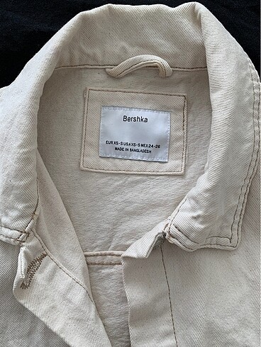 s Beden Bershka jean ceket