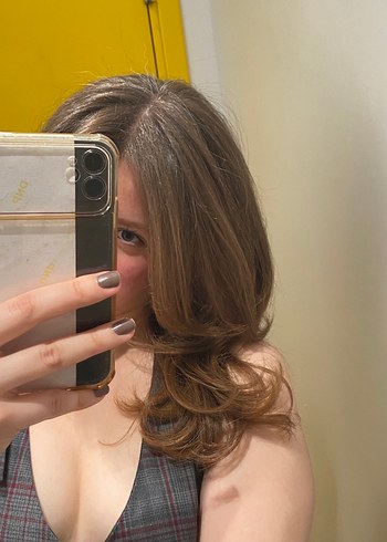 Gri Kareli Halter Yaka Kısa Elbise - Görsel 3