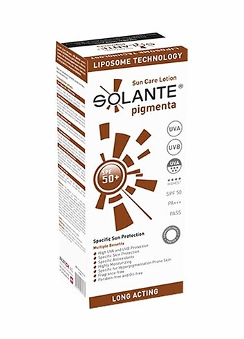 Solante pigmenta lotion SPF 50+100 ml 