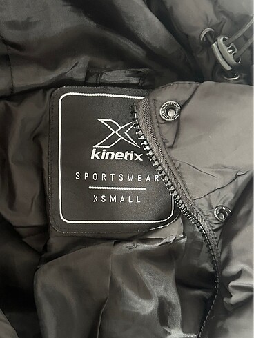 xs Beden Siyah Mont kışlık