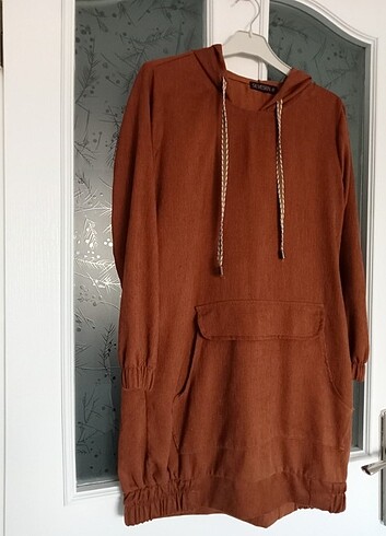 Kahverengi sweatshirt 
