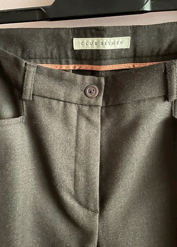 100% yün kumaş pantolon - Görsel 4