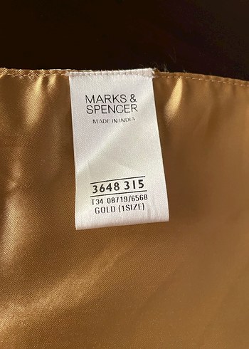 Gold renkte pul İşlemeli Bohem Masa Örtüsü - Görsel 5