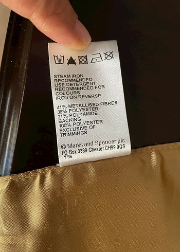 Gold renkte pul İşlemeli Bohem Masa Örtüsü - Görsel 6