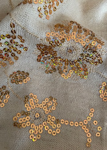 Kadın Bohem Tarzı hardal triko Şal - Görsel 5