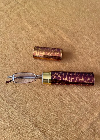 Leopar desenli kutulu unisex okuma Gözlüğü - Görsel 2