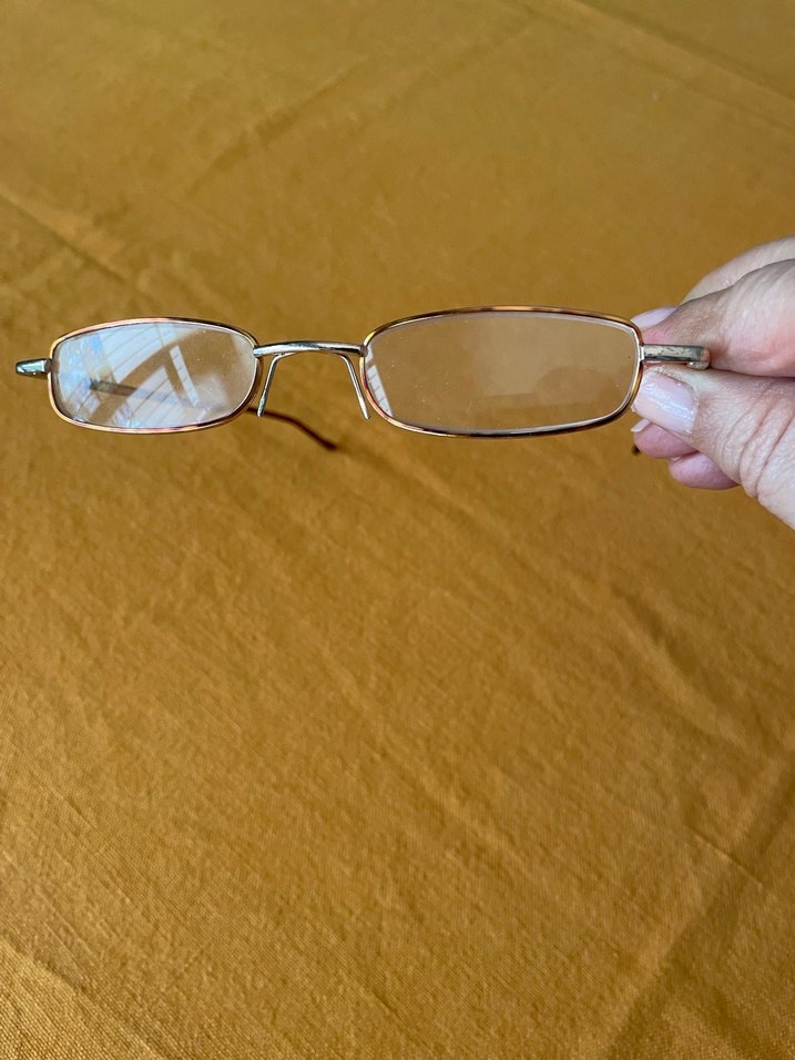 Leopar desenli kutulu unisex okuma Gözlüğü - Görsel 3