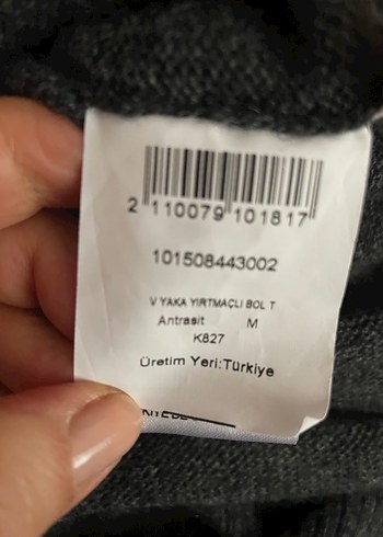 Beymen Collection V Yaka Melanj Kadın Kazak/Tunik - Görsel 8