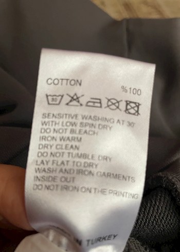 Gri Kapüşonlu Rahat Kesim Crop Sweatshirt - Görsel 5