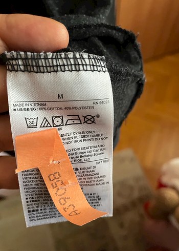 Gap antrasit Uzun Kollu Tişört - Görsel 5