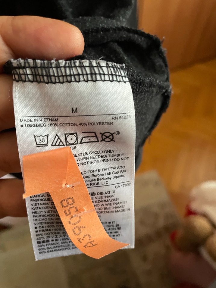 Gap antrasit Uzun Kollu Tişört - Görsel 5