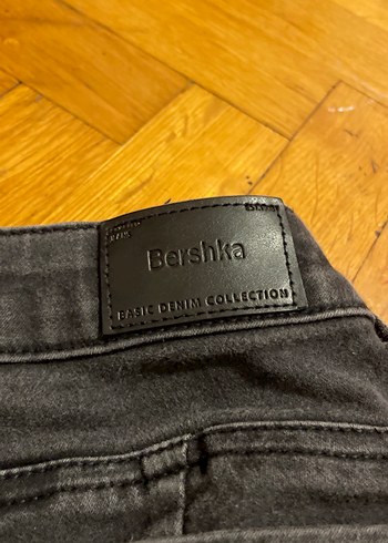 Gri Düğmeli Kadın Denim Pantolon - Görsel 5