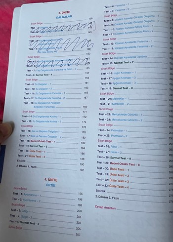 10. Sınıf Fizik Soru Bankası - Bilgi Sarmal - Görsel 3