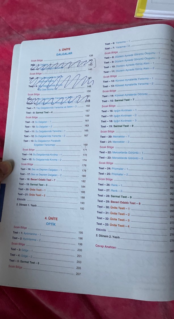10. Sınıf Fizik Soru Bankası - Bilgi Sarmal - Görsel 3