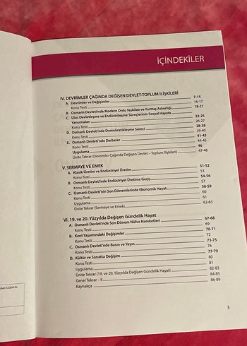 Uğur Kurs 11. Sınıf Tarih Çalışma Fasikülü - Görsel 2