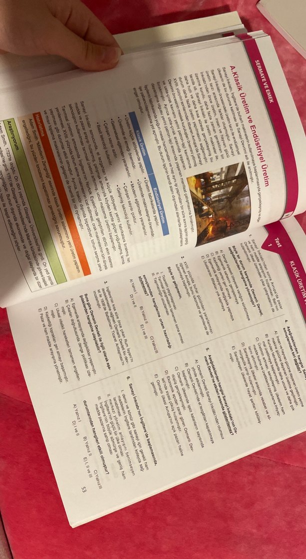 Uğur Kurs 11. Sınıf Tarih Çalışma Fasikülü - Görsel 4