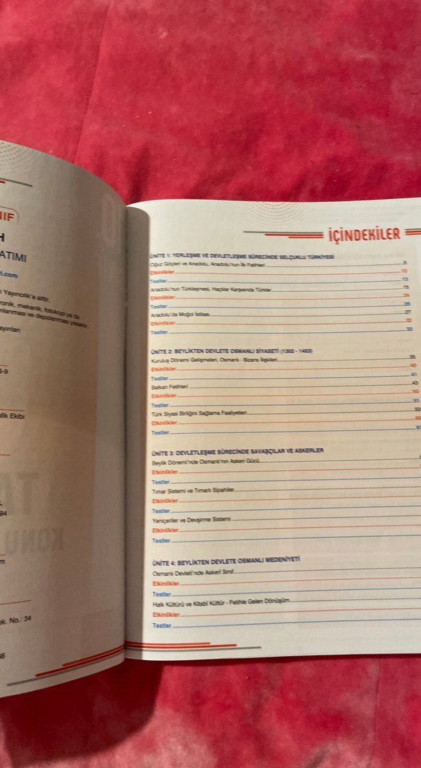 10. Sınıf Tarih Konu Anlatımı Kitabı - Görsel 3