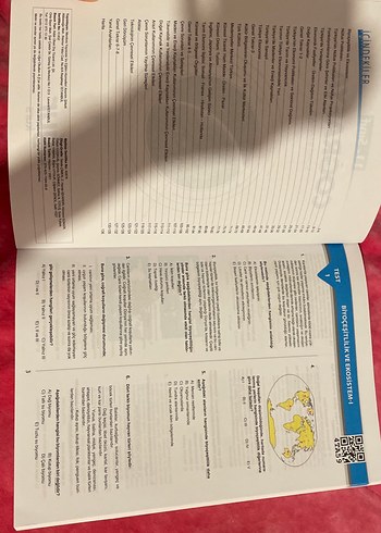 11. Sınıf Coğrafya Soru Bankası - Uğur Kurs - Görsel 2