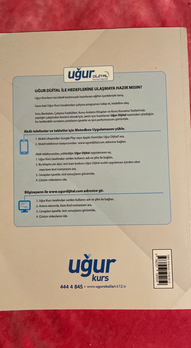11. Sınıf Coğrafya Soru Bankası - Uğur Kurs - Görsel 5