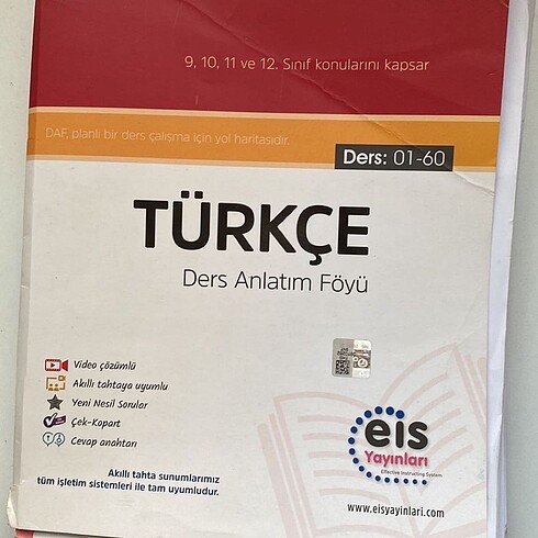 Eşs Türkçe kitabı