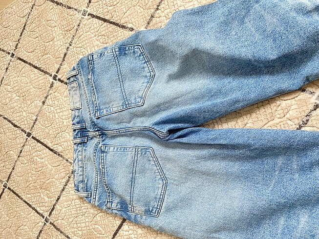 Düşük bel baggy pantolon - Görsel 5