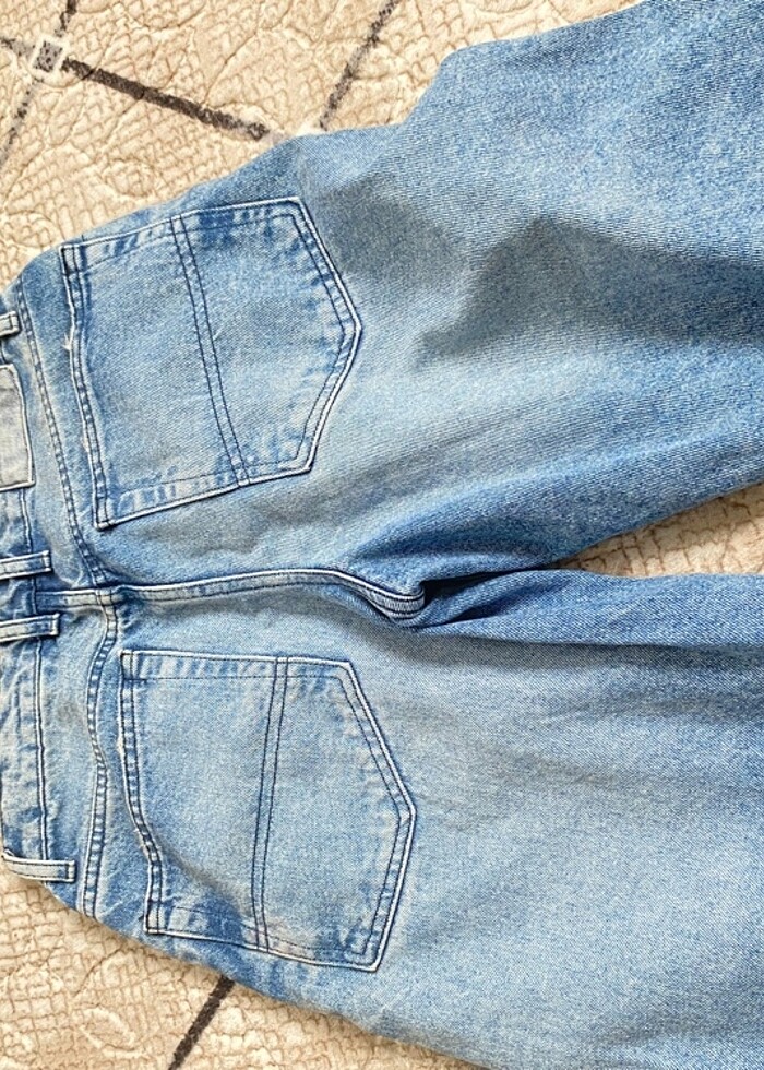 Düşük bel baggy pantolon - Görsel 5