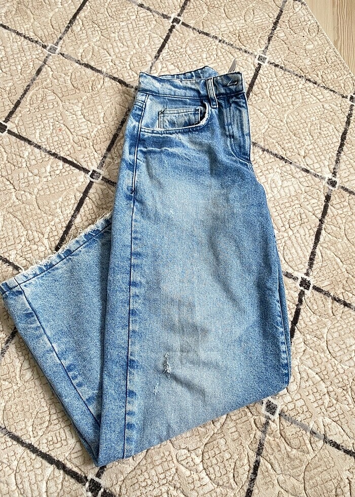 Düşük bel baggy pantolon - Görsel 3