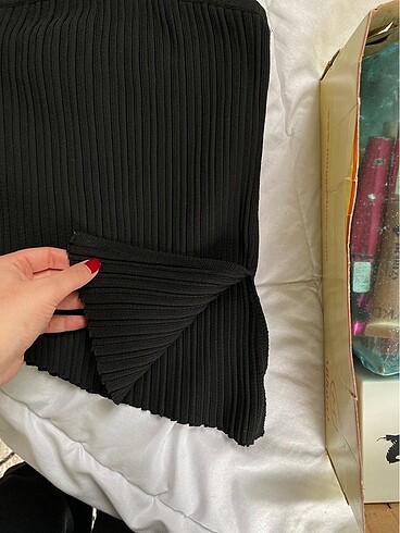 Straplez bluz - Görsel 2