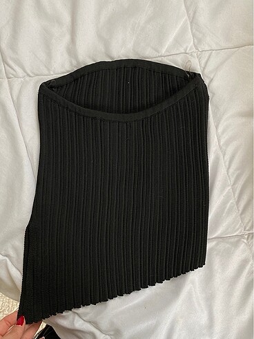 Straplez bluz - Görsel 3