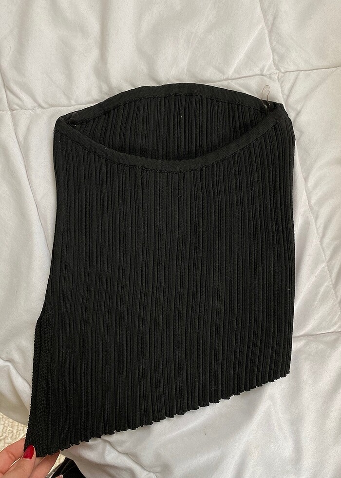 Straplez bluz - Görsel 3