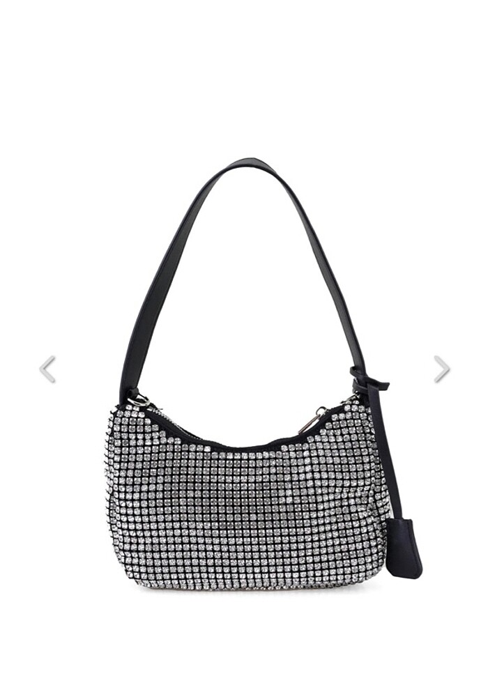 Siyah parlak çanta - Görsel 4