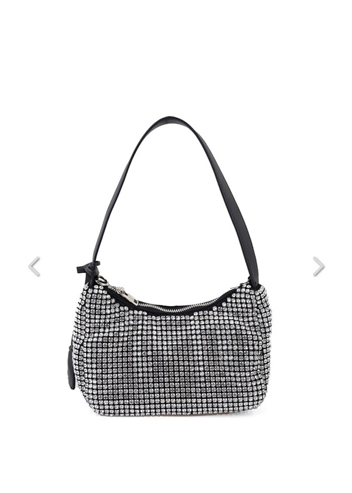 Siyah parlak çanta - Görsel 5