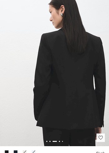 Siyah Kadın Blazeri - Görsel 2