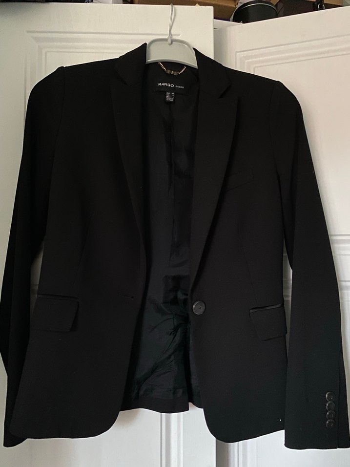 Siyah Kadın Blazeri - Görsel 3