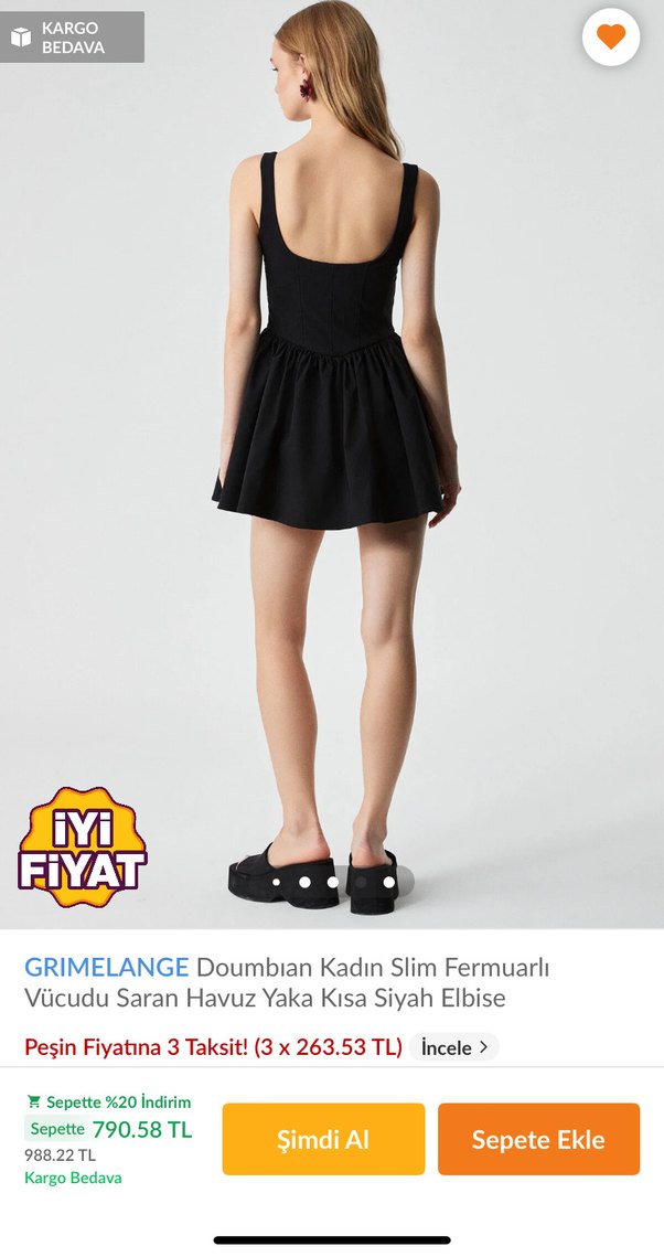 Siyah Straplez Kısa Elbise - Görsel 2