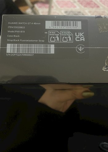 Huawei Watch GT 4 Siyah Akıllı Saat - Görsel 2